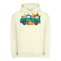 Pigment Pistachio fall gnomes truck Urban Hoodie - MaliasSmallBusiness