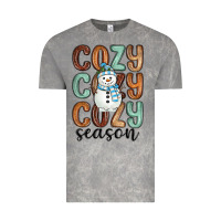 Cloud Rock cozy season snowman Vintage Tee - MaliasSmallBusiness