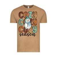 Vintage Camel cozy season snowman Vintage Tee - MaliasSmallBusiness