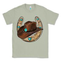 Matcha horseshoe cowboy hat Classic Tee - RanaPortraitStore
