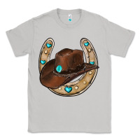 Moon Dust horseshoe cowboy hat Classic Tee - RanaPortraitStore