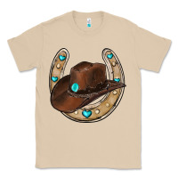 Mushroom horseshoe cowboy hat Classic Tee - RanaPortraitStore