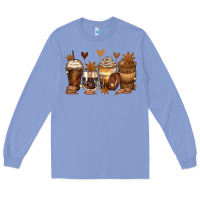 Colony Blue melanin afro coffee cups Long Sleeve Tee - Zillion Design Studio
