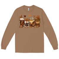 Toasted Coconut melanin afro coffee cups Long Sleeve Tee - Zillion Design Studio