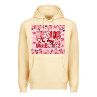 Pina Colada jesus is my valentine Premium Hoodie - MaliasSmallBusiness