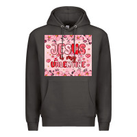 Smoke jesus is my valentine Premium Hoodie - MaliasSmallBusiness
