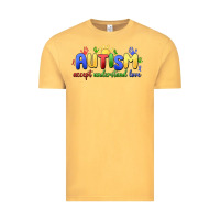 Vintage Mustard autism accept understand love Vintage Tee - MaliasSmallBusiness