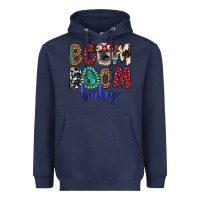 Navy boom boom baby Heavyweight Hoodie - Artiststas