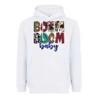 White boom boom baby Heavyweight Hoodie - Artiststas