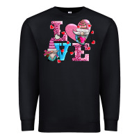Black love and gnomes Premium Sweatshirt - AdoDesignShop