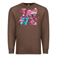 Chestnut love and gnomes Premium Sweatshirt - AdoDesignShop