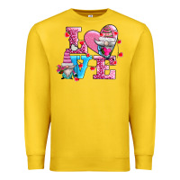 Lemon love and gnomes Premium Sweatshirt - AdoDesignShop