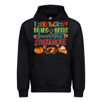 Black turkey gravy beans and rolls lemme see that casser Urban Hoodie - MaliasSmallBusiness