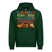 Forest Green turkey gravy beans and rolls lemme see that casser Urban Hoodie - MaliasSmallBusiness