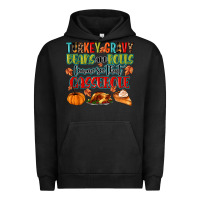 Pigment Black turkey gravy beans and rolls lemme see that casser Urban Hoodie - MaliasSmallBusiness