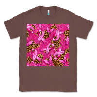 Chestnut Breast Cancer with Ribbon and Butterfly Classic Tee - texasbilliewilder
