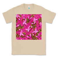 Mushroom Breast Cancer with Ribbon and Butterfly Classic Tee - texasbilliewilder