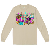 Mushroom hair hustler coffee cups Long Sleeve Tee - Zillion Design Studio