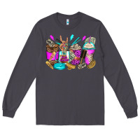 Smoke hair hustler coffee cups Long Sleeve Tee - Zillion Design Studio