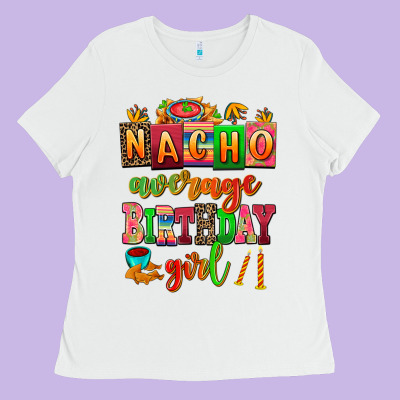 Nacho Average Speech Therapist Ladies Tee Designed By Adodesignshop