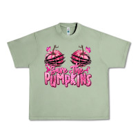 Oil Green save the pumpkins breast cancer Urban Heavy Tee - RanaPortraitStore