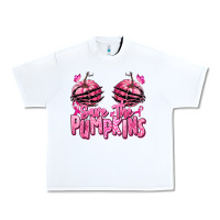 Save The Pumpkins Breast Cancer Urban Heavy Tee | Teevron