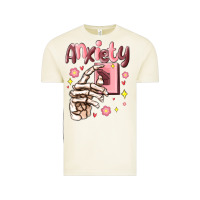 Vintage Arctic anxiety skeleton hand Vintage Tee - MaliasSmallBusiness
