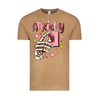 Vintage Camel anxiety skeleton hand Vintage Tee - MaliasSmallBusiness