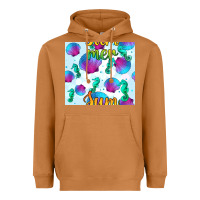 Meerkat seahorse and sea shell seamless pattern Heavyweight Hoodie - BundleAndBundleShop