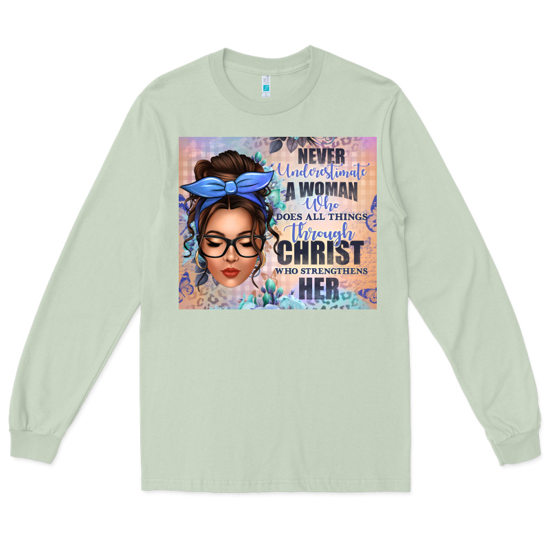 Never Underestimate A Woman Who Does All Things Th Long Sleeve Tee by texasbilliewilder | Teevron