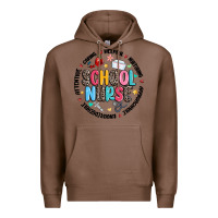 Chestnut school nurse Premium Hoodie - MaliasSmallBusiness