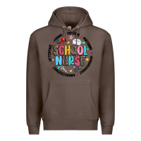 Coffee school nurse Premium Hoodie - MaliasSmallBusiness