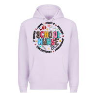 Lilac school nurse Premium Hoodie - MaliasSmallBusiness