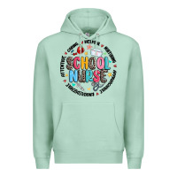 Seafoam school nurse Premium Hoodie - MaliasSmallBusiness