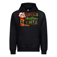 Black Coffee and Christmas cheer Urban Hoodie - NancyCooperArtShop