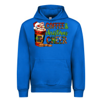 Cobalt Coffee and Christmas cheer Urban Hoodie - NancyCooperArtShop