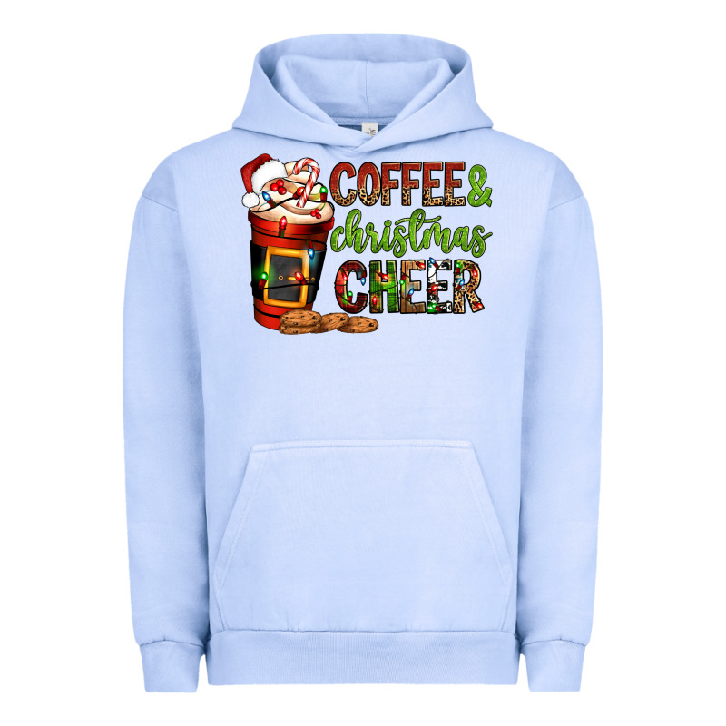 Coffee And Christmas Cheer Urban Hoodie by NancyCooperArtShop | Teevron