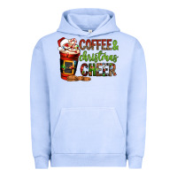 Pigment Grape Ice Coffee and Christmas cheer Urban Hoodie - NancyCooperArtShop