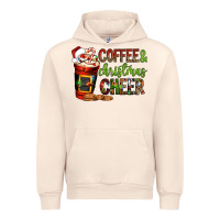 Sandshell Coffee and Christmas cheer Urban Hoodie - NancyCooperArtShop