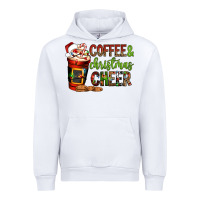 White Coffee and Christmas cheer Urban Hoodie - NancyCooperArtShop