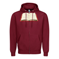 Burgundy notebook fa element Zipper Hoodie - FaDigitalArtStudio