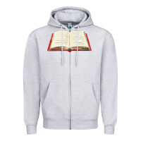 Heather Grey notebook fa element Zipper Hoodie - FaDigitalArtStudio