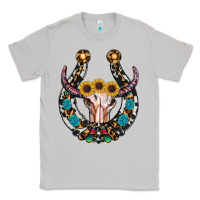 Moon Dust western horseshoe skull Classic Tee - RanaPortraitStore