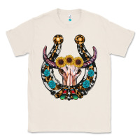 Natural western horseshoe skull Classic Tee - RanaPortraitStore