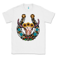 White western horseshoe skull Classic Tee - RanaPortraitStore