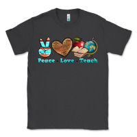Smoke peace love teach Classic Tee - BundleAndBundleShop