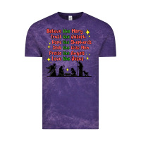Cloud Purple jesus and family belive like mary Vintage Tee - MaliasSmallBusiness