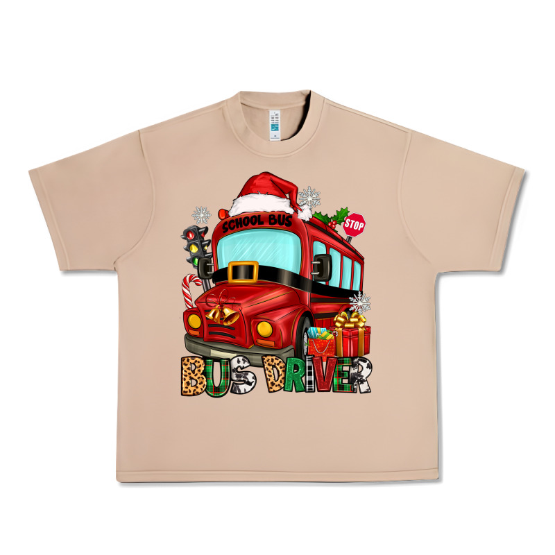 Christmas Bus Driver Urban Heavy Tee by Zillion Design Studio | Teevron