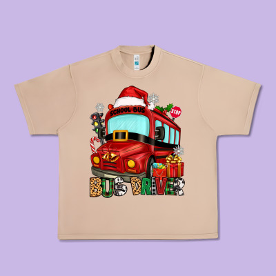 Urban Heavy Tee christmas bus driver