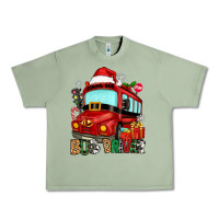 Oil Green christmas bus driver Urban Heavy Tee - Zillion Design Studio